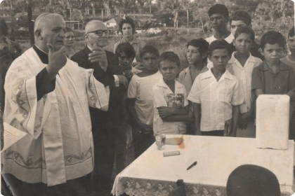 Lançamento da Pedra Fundamental