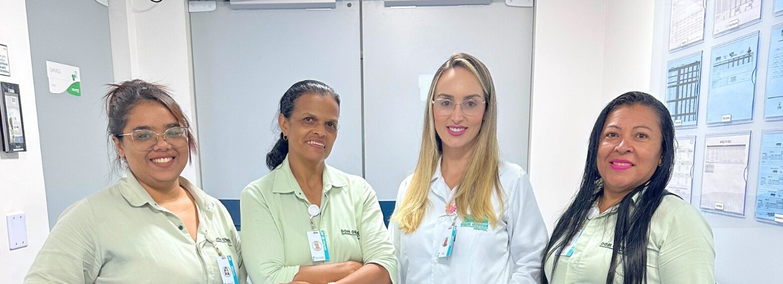 Mulheres são maioria e lideram setores no Hospital Dom Orione