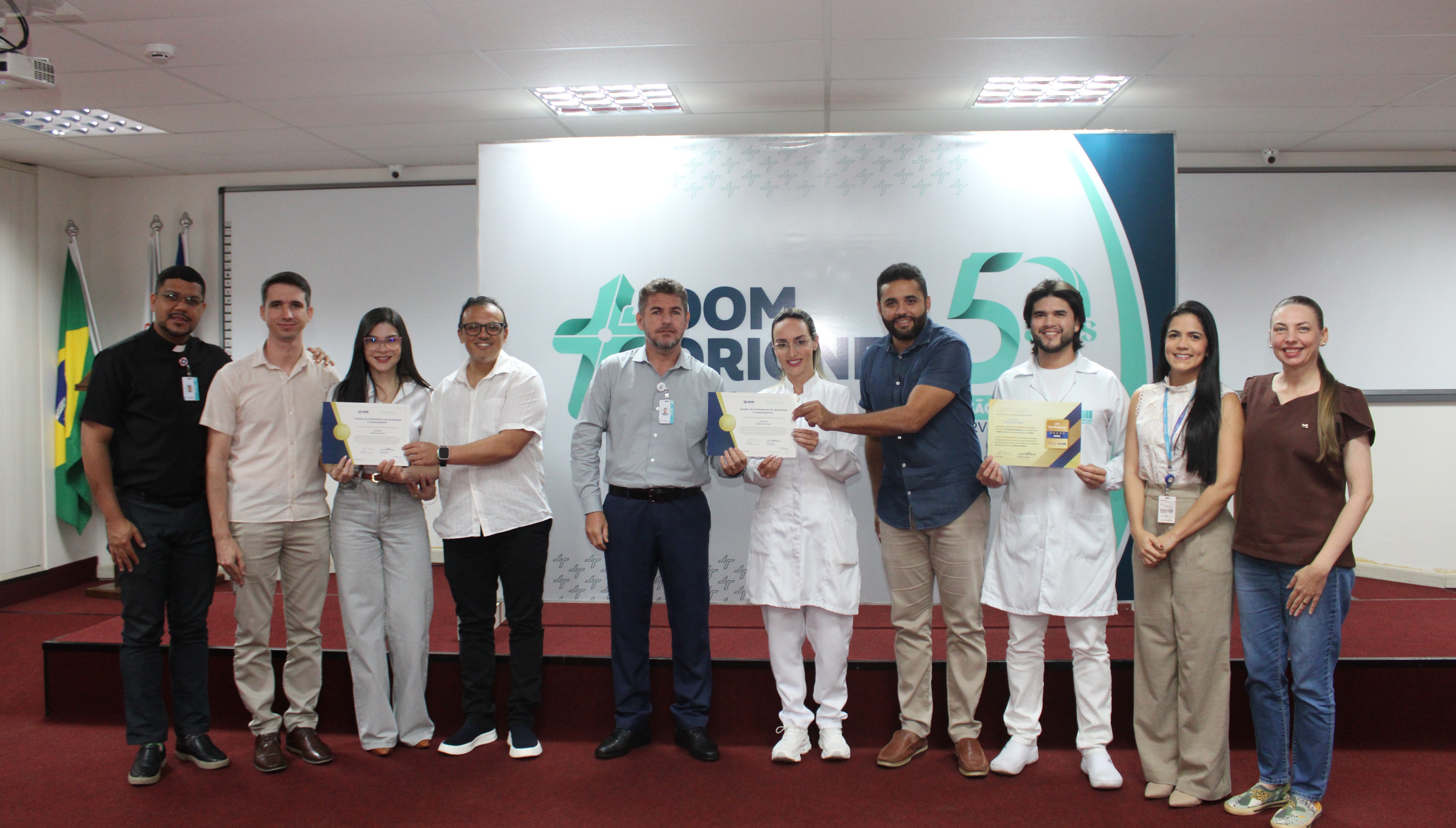 Hospital Dom Orione recebe certificações nacionais por excelência e gestão de indicadores nas UTIs
